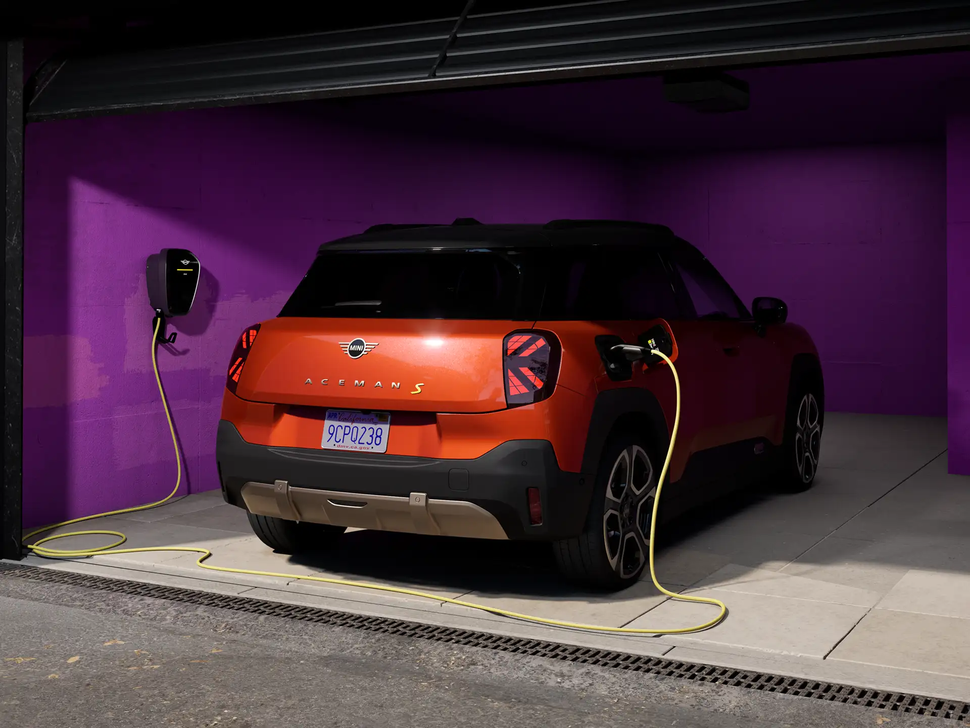 MINI Aceman Electric – Recharge à domicile