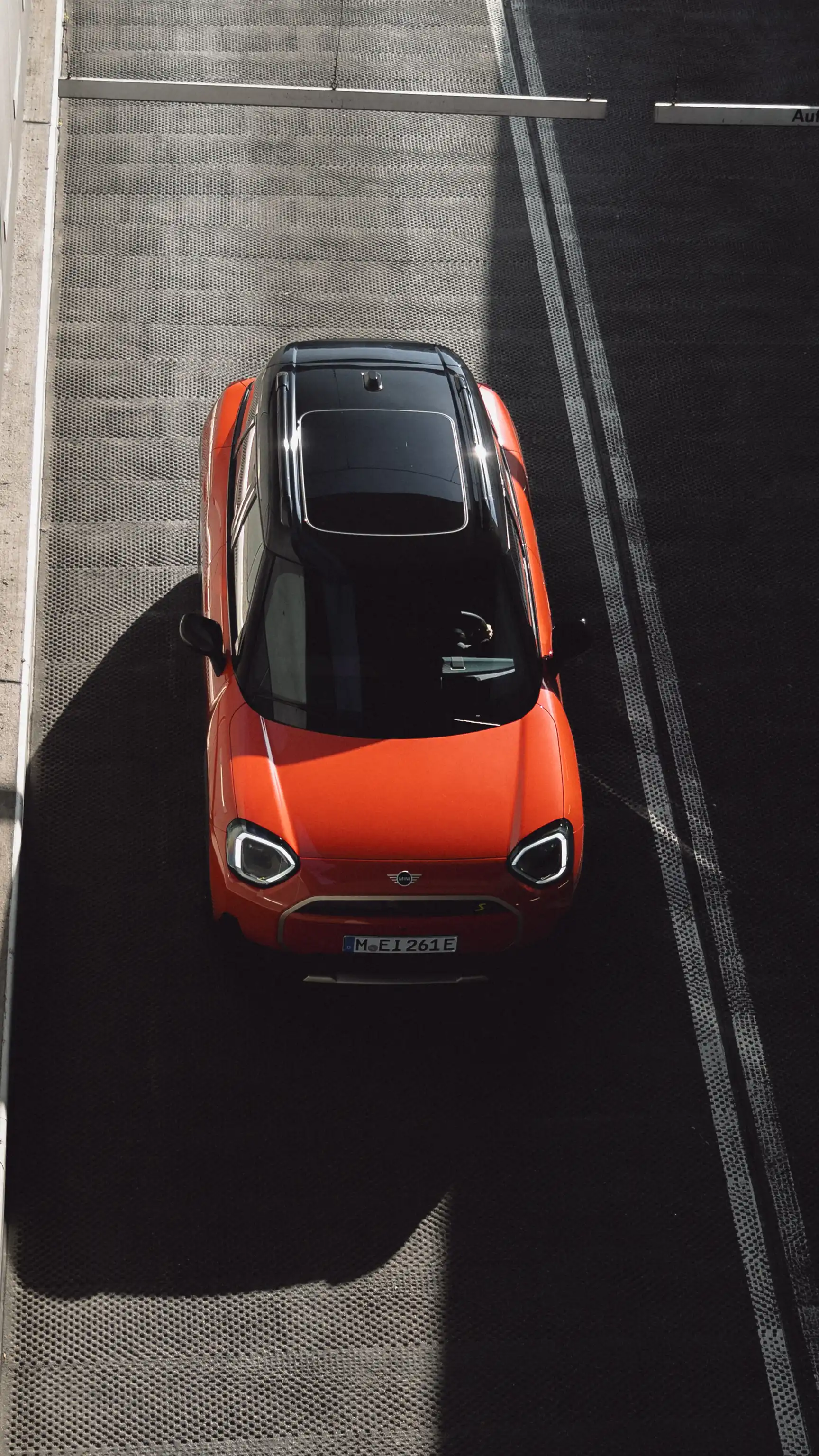 MINI Aceman Electric - bovenaanzicht