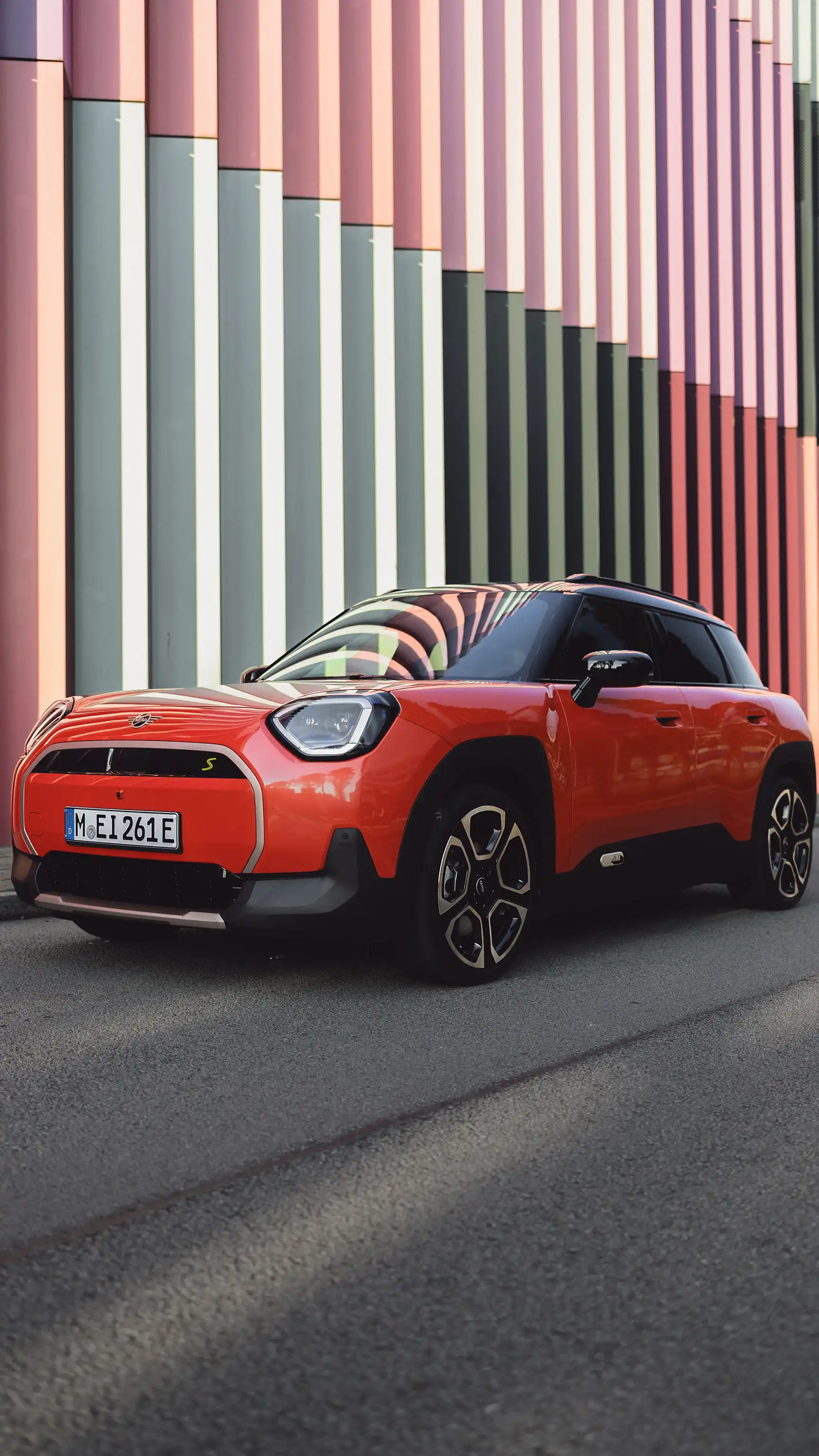 MINI Aceman Electric - vooraanzicht
