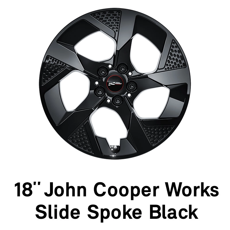 MINI - uitrusting - 18” JCW slide spoke black