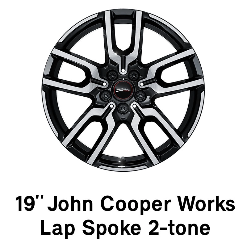 MINI - uitrusting - 19” JCW Lap Spoke 2-tone