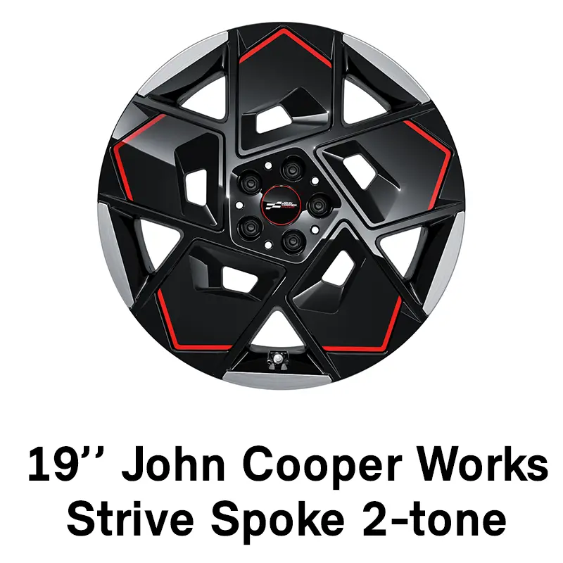 MINI - uitrusting - 19 inch” JCW Strive Spoke 2-tone