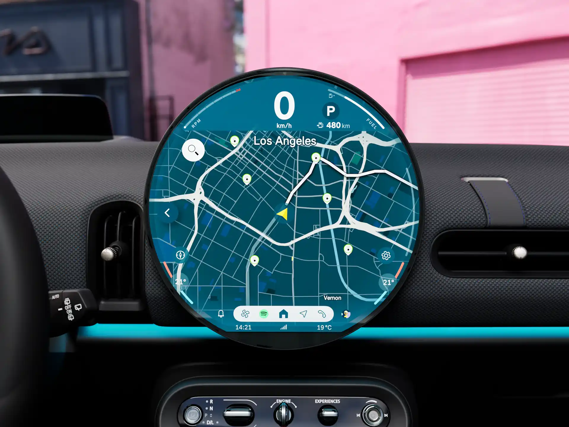 MINI Cooper 3 Portes – Affichage OLED minimaliste 