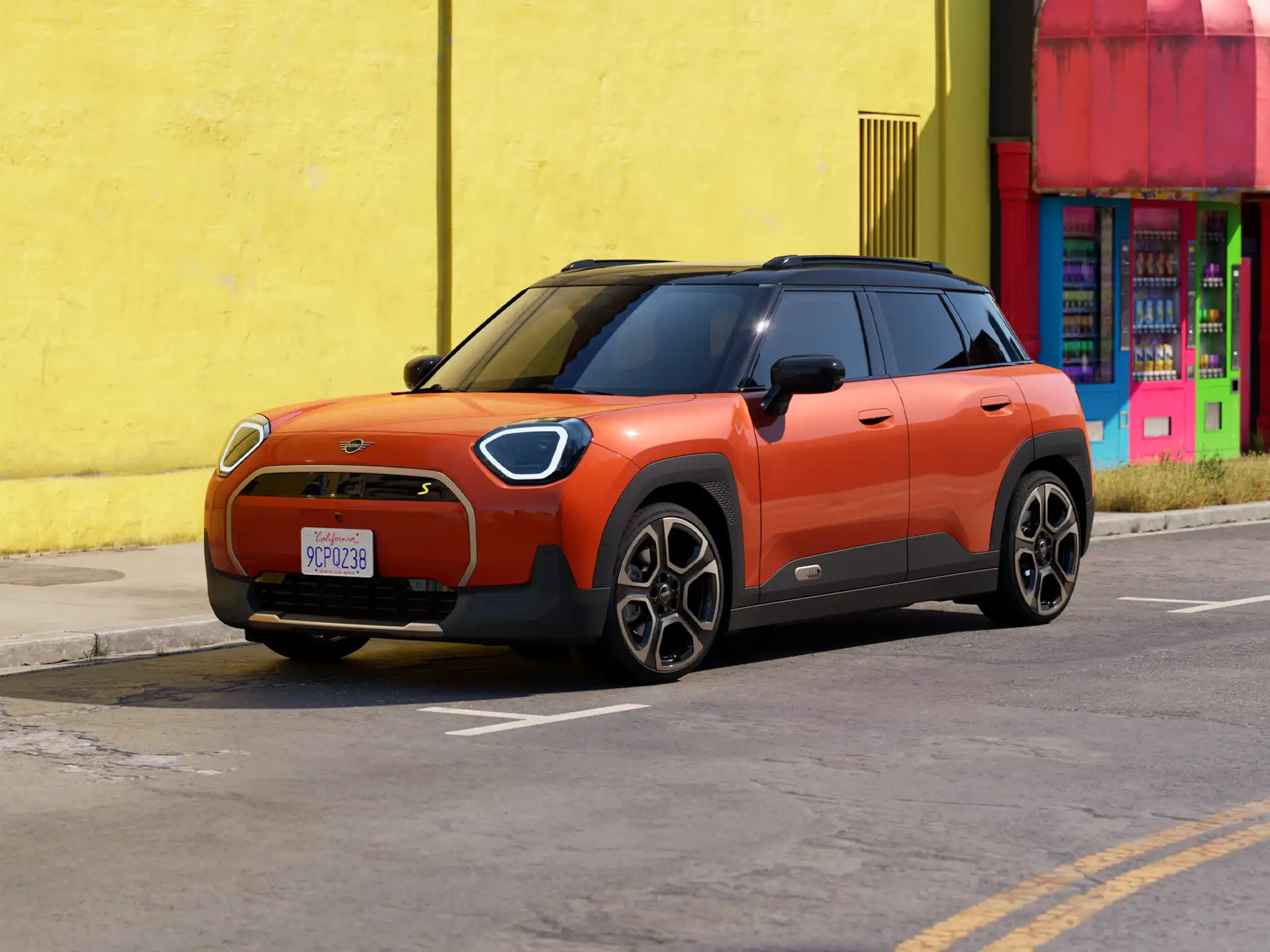 MINI Cooper 5-Deurs - teaser MINI Aceman Electric