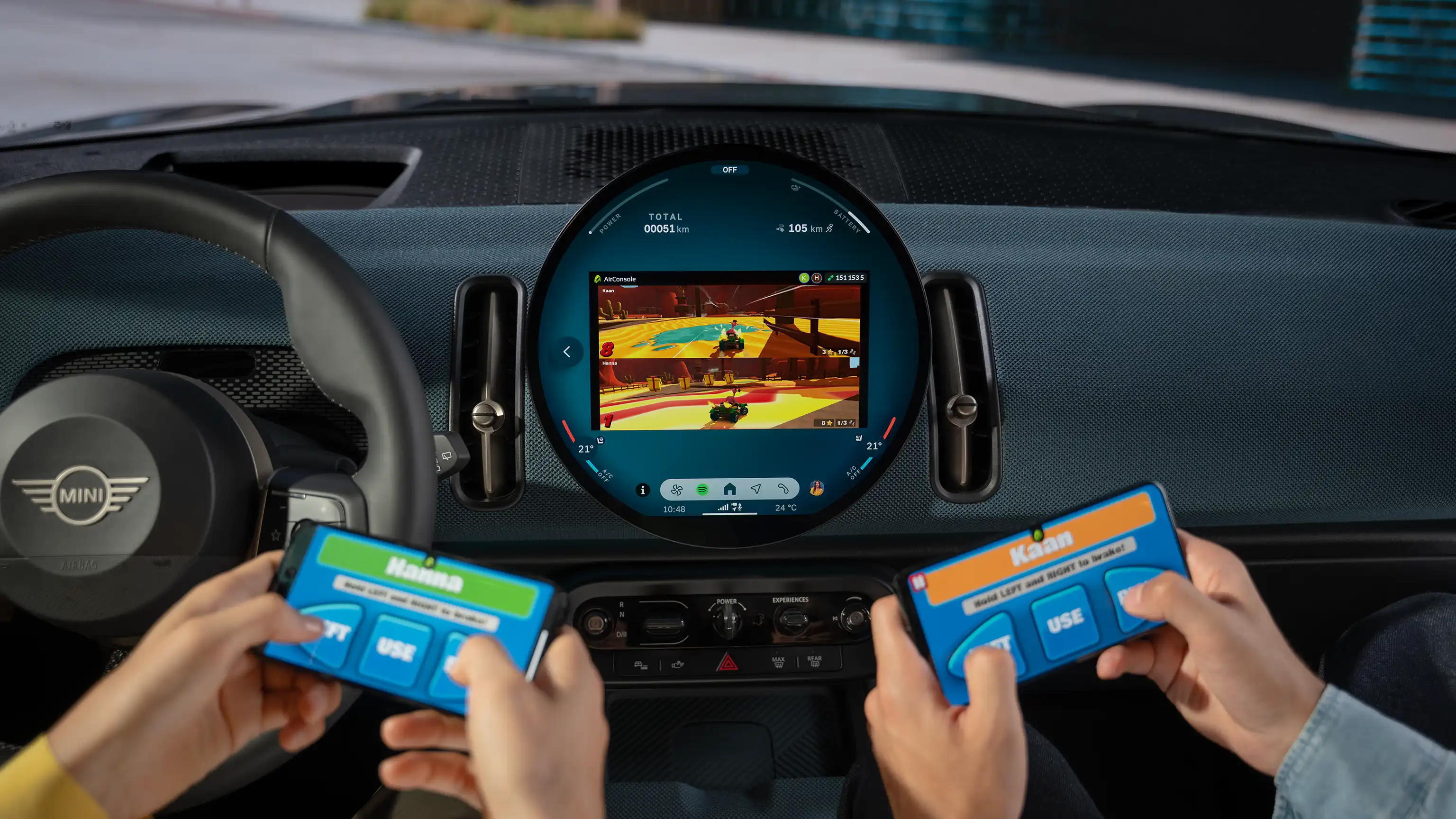 MINI Cooper 5-Deurs - entertainment