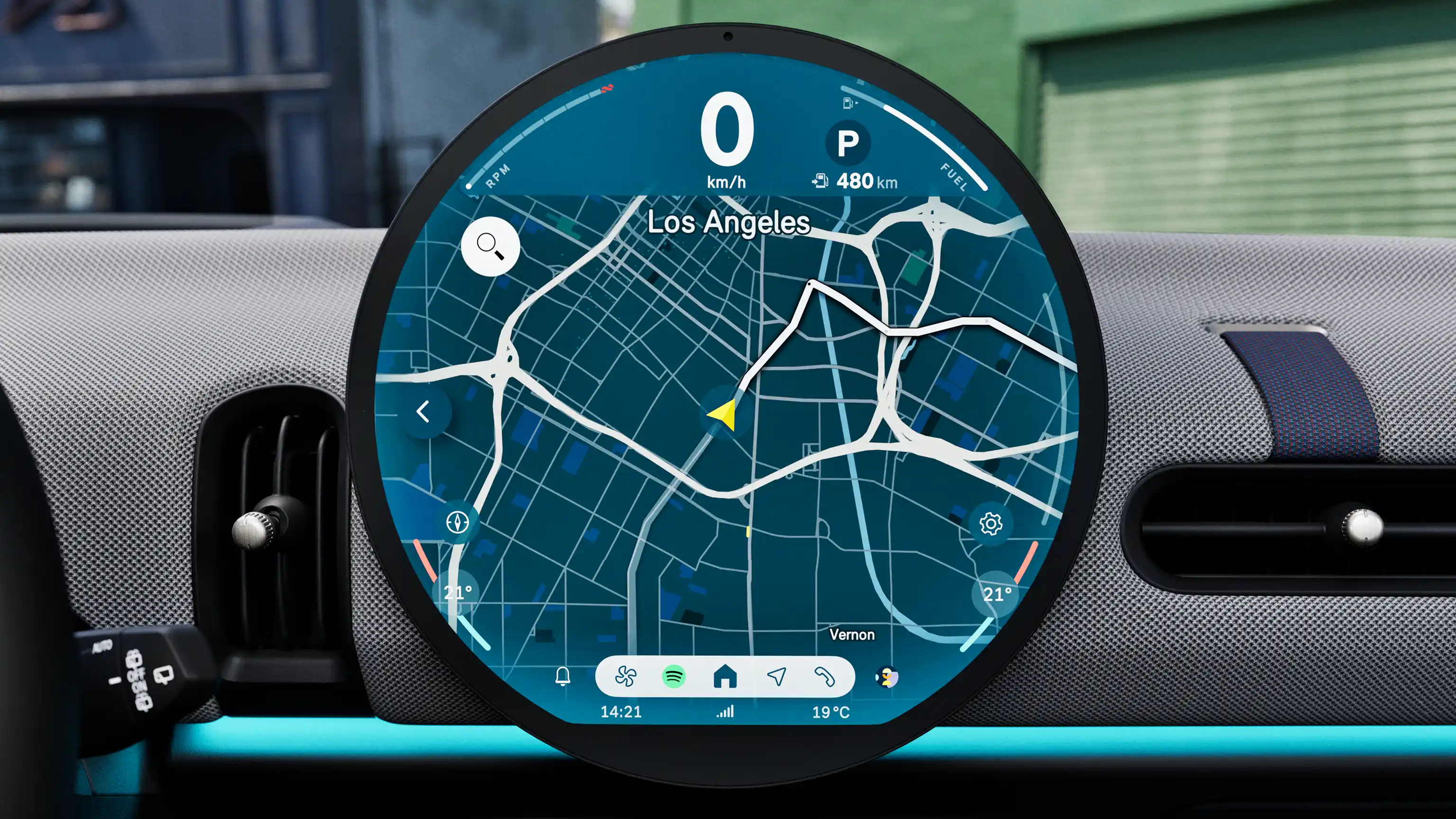 MINI Cooper 5-Deurs - navigatie