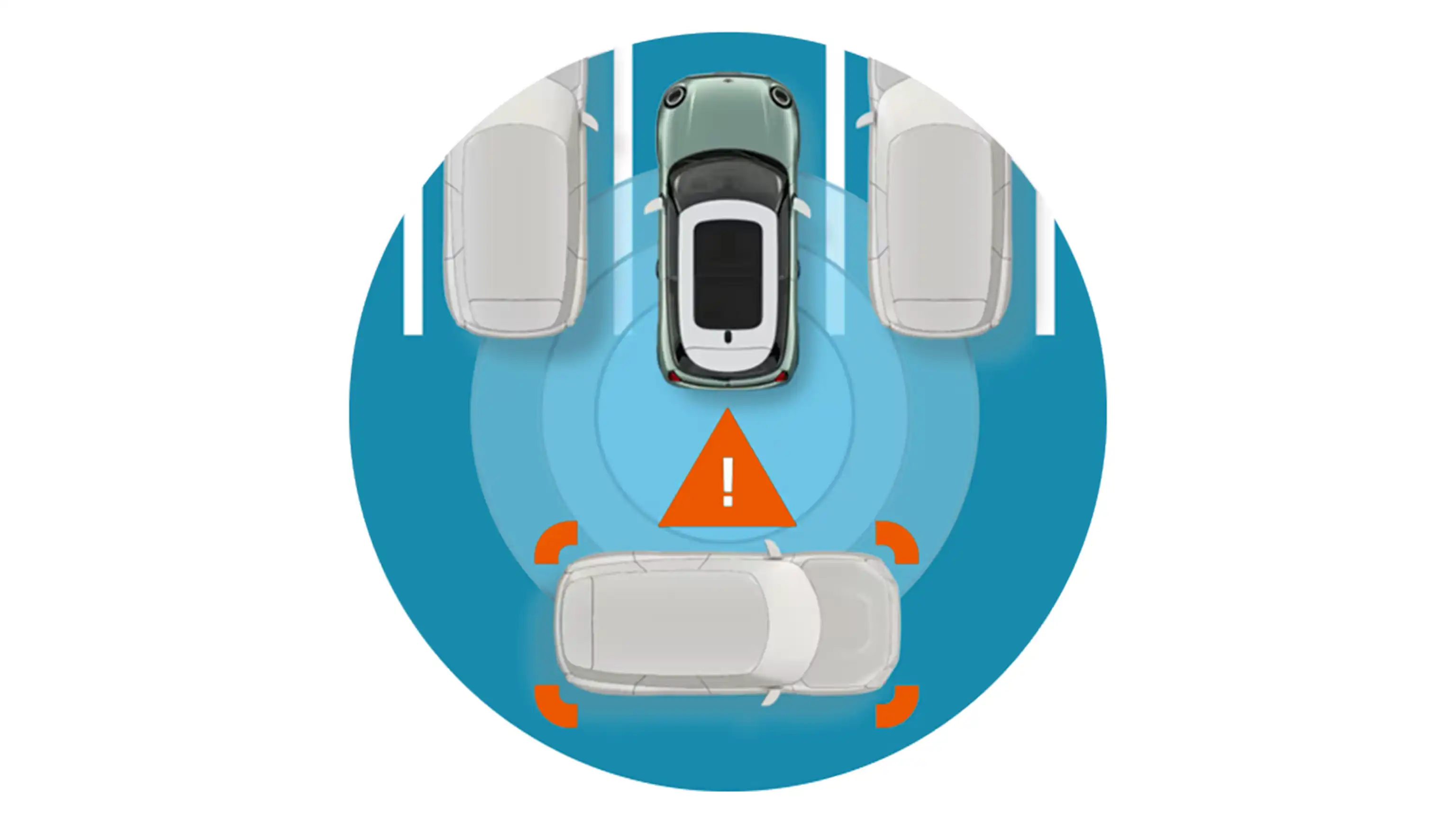 MINI Cooper 5-Deurs - Rear Cross Collision Warning