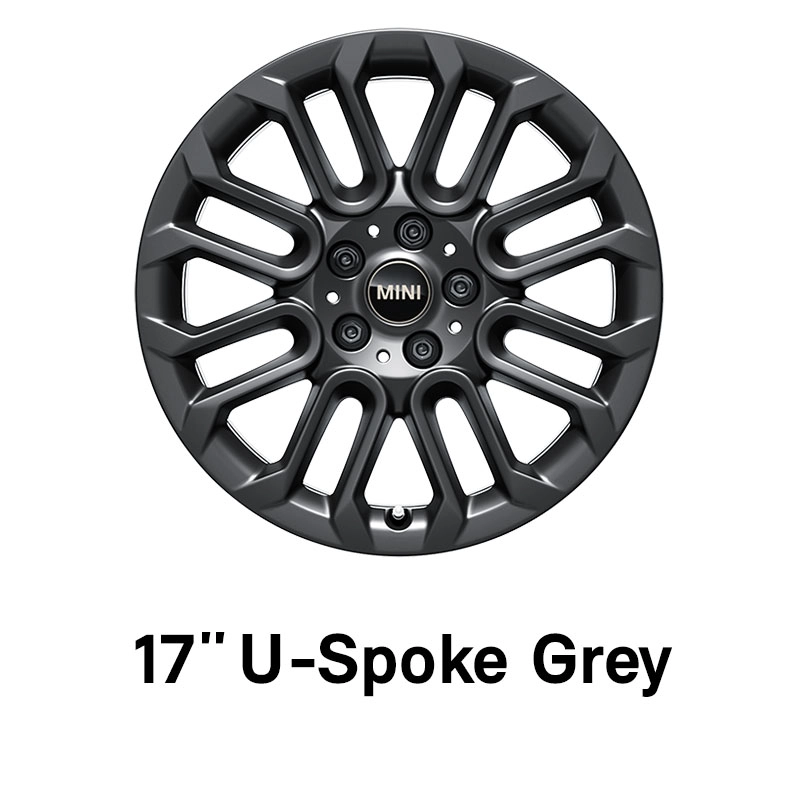 MINI - uitrusting - 17” U-Spoke Grey