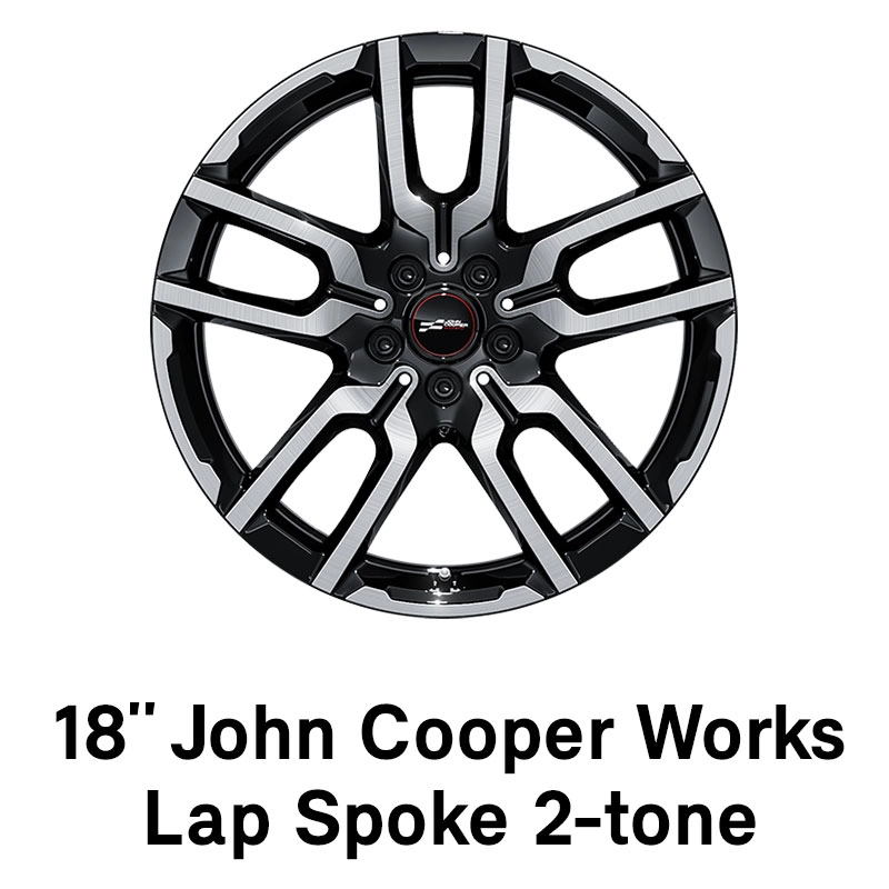 MINI - uitrusting - 18” JCW Lap Spoke 2-tone