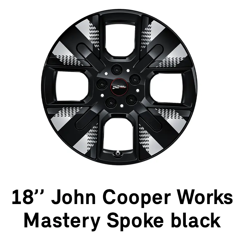 MINI - uitrusting - 18”JCW Mastery Spoke black