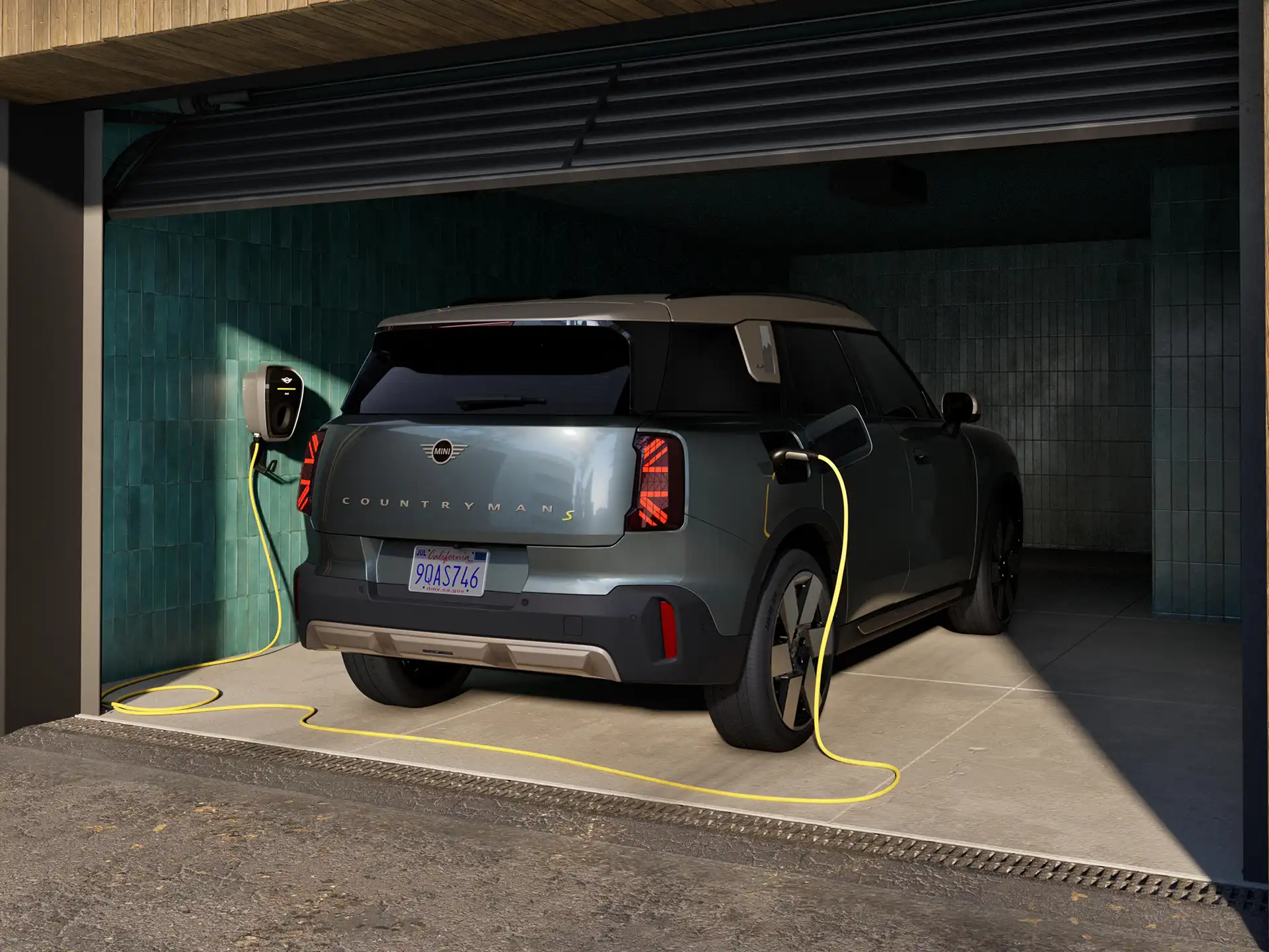 MINI Countryman Electric - thuis opladen