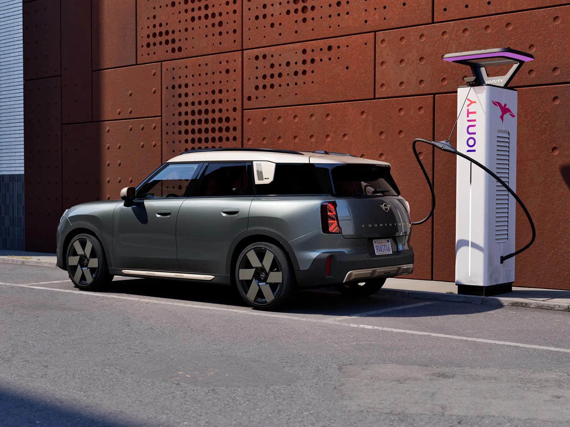 MINI Countryman Electric - openbaar opladen