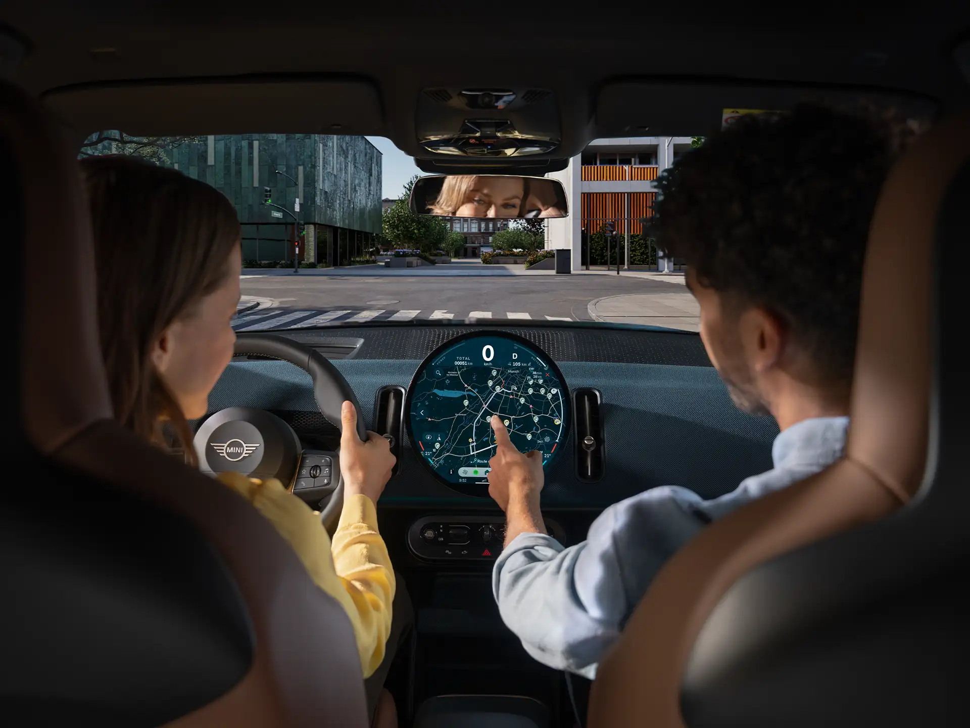 MINI Countryman Electric - routeplanner