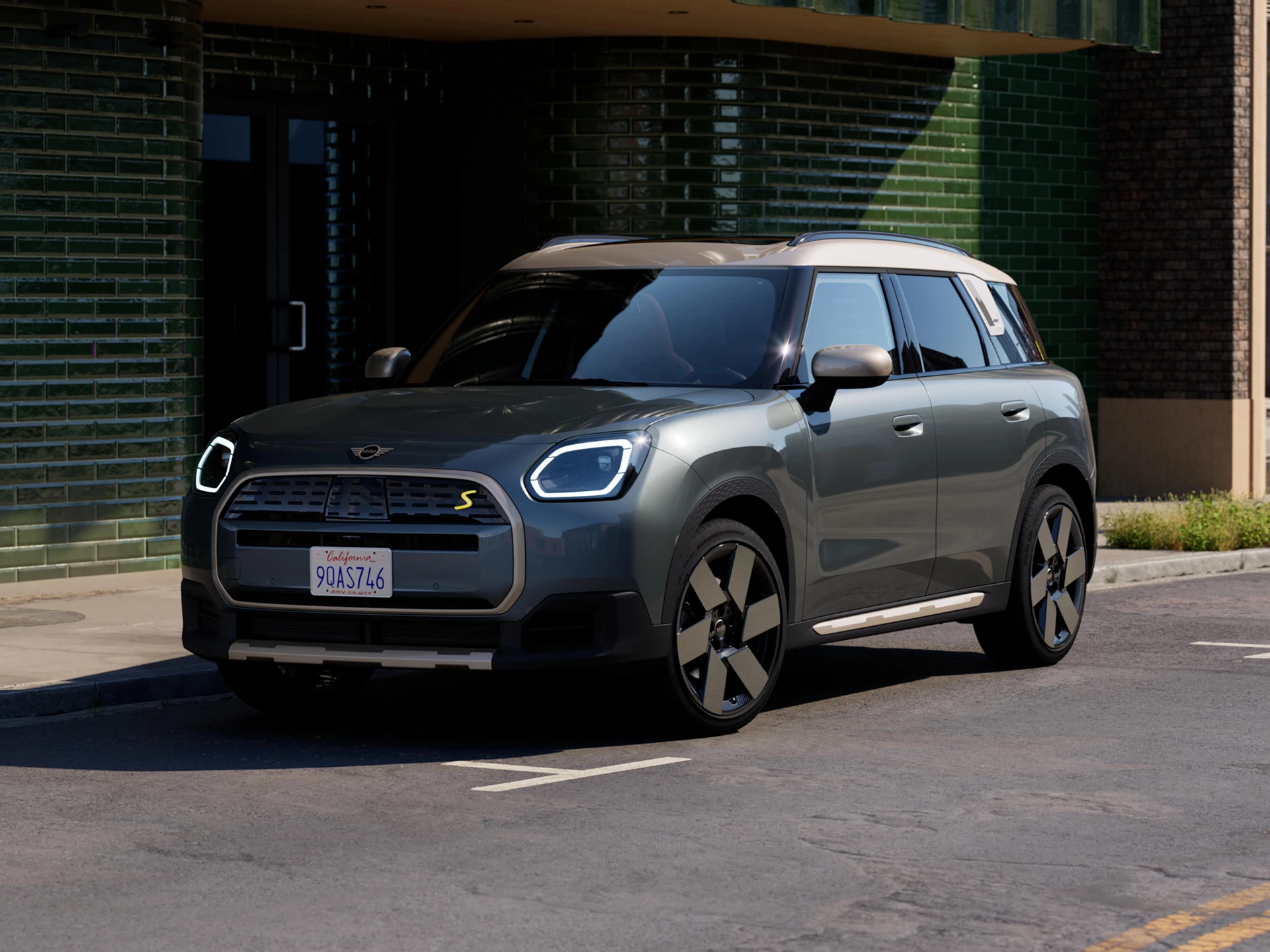 MINI Countryman Electric - stage design