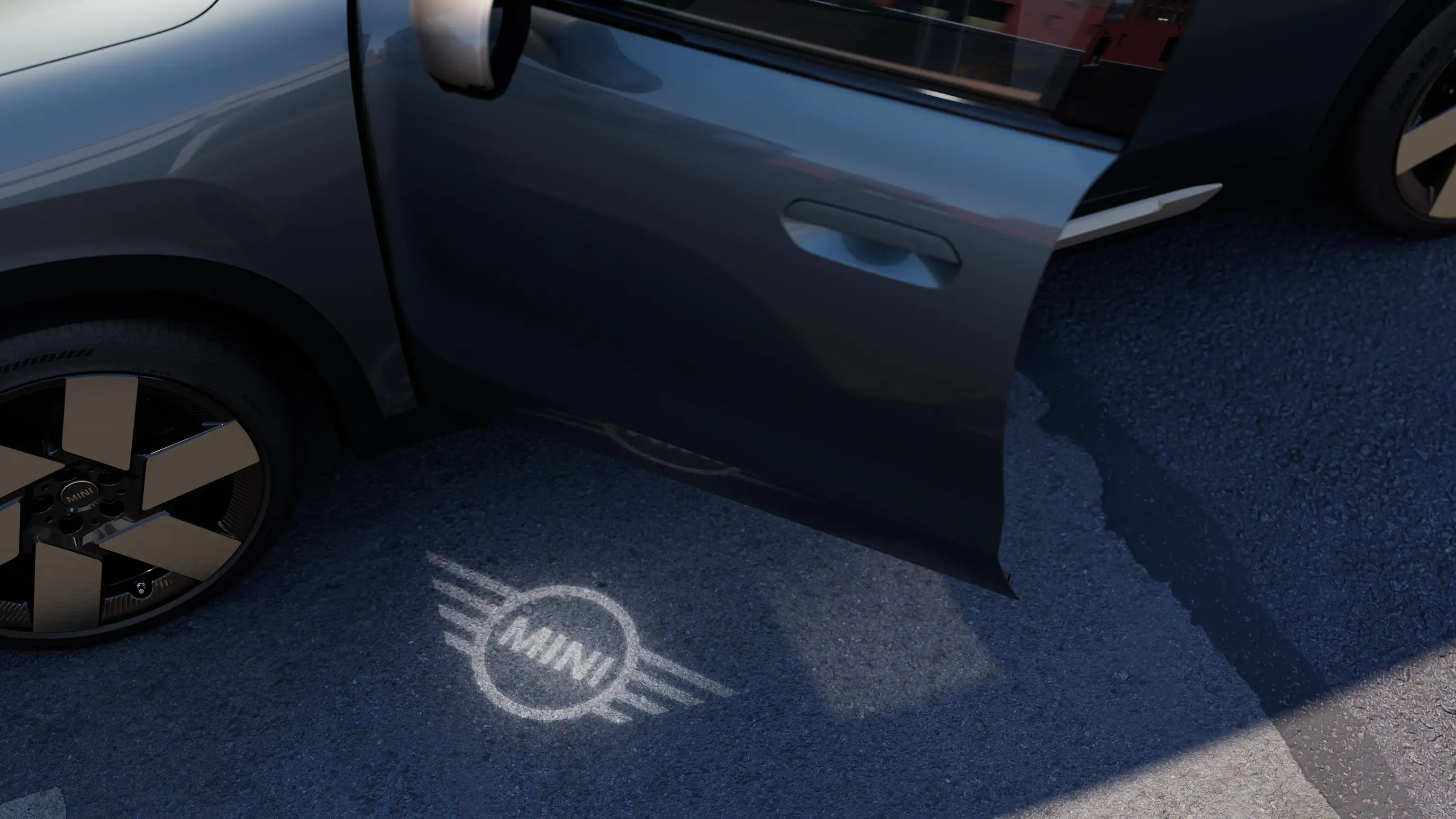MINI Countryman Electric - portierprojector