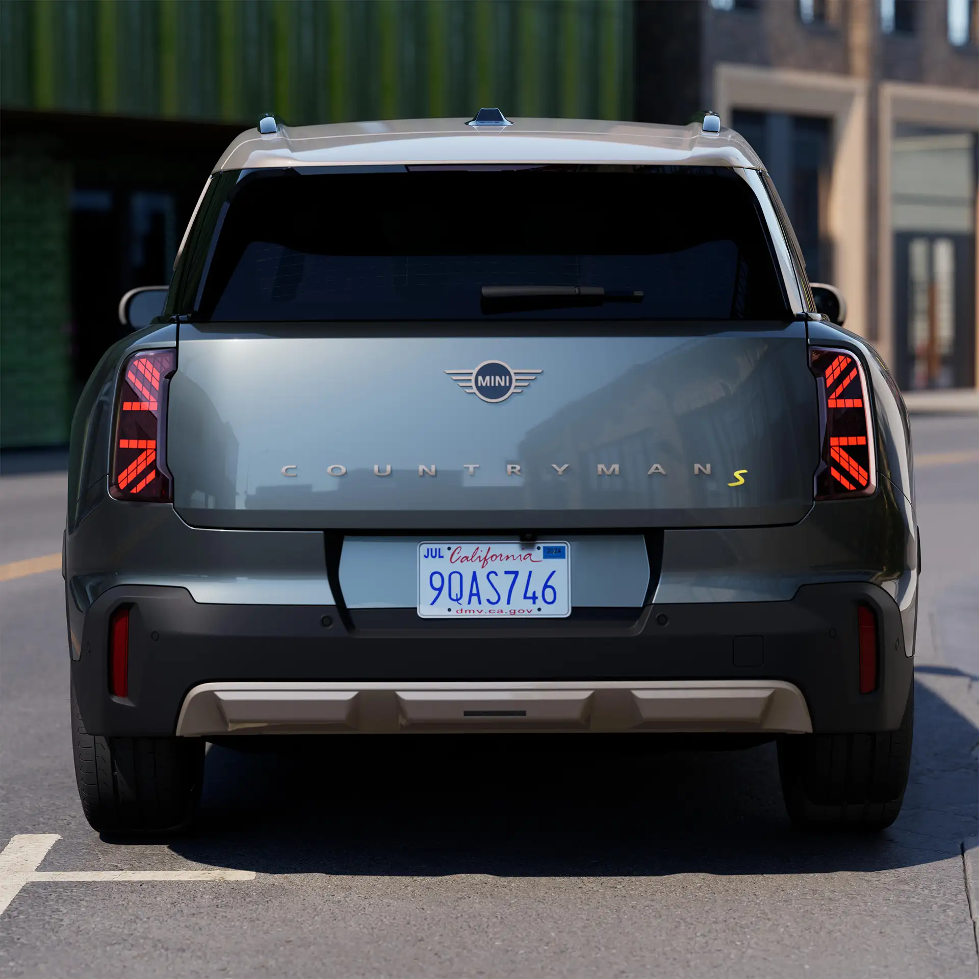 MINI Countryman Electric - achterkant