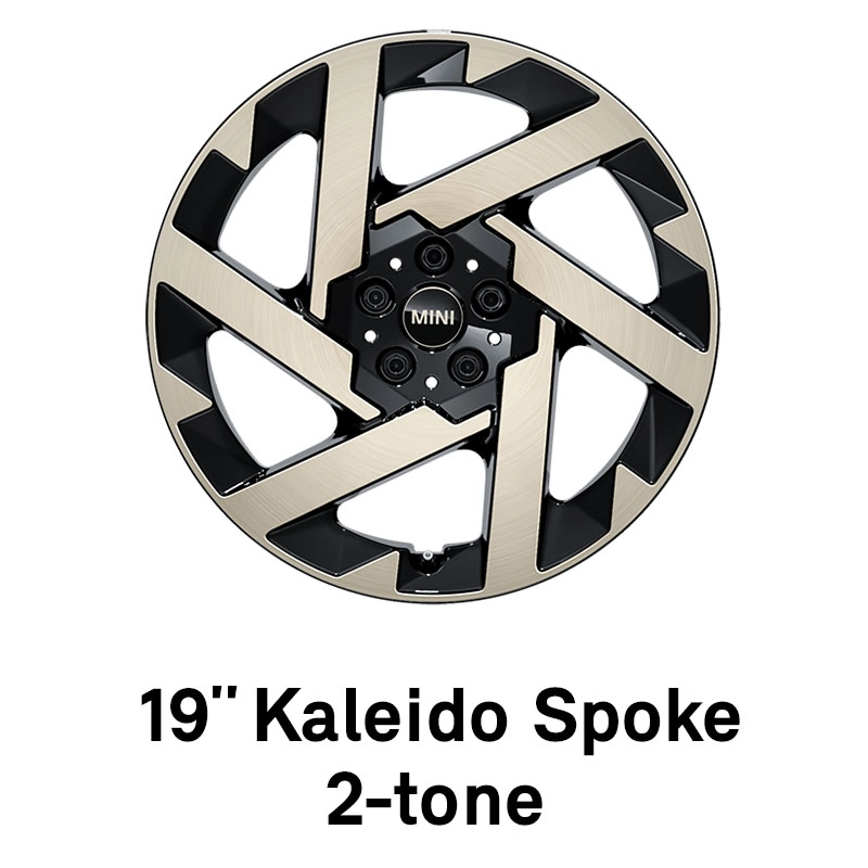 MINI - équipement - 19 pouces kaleido spoke 2-tone