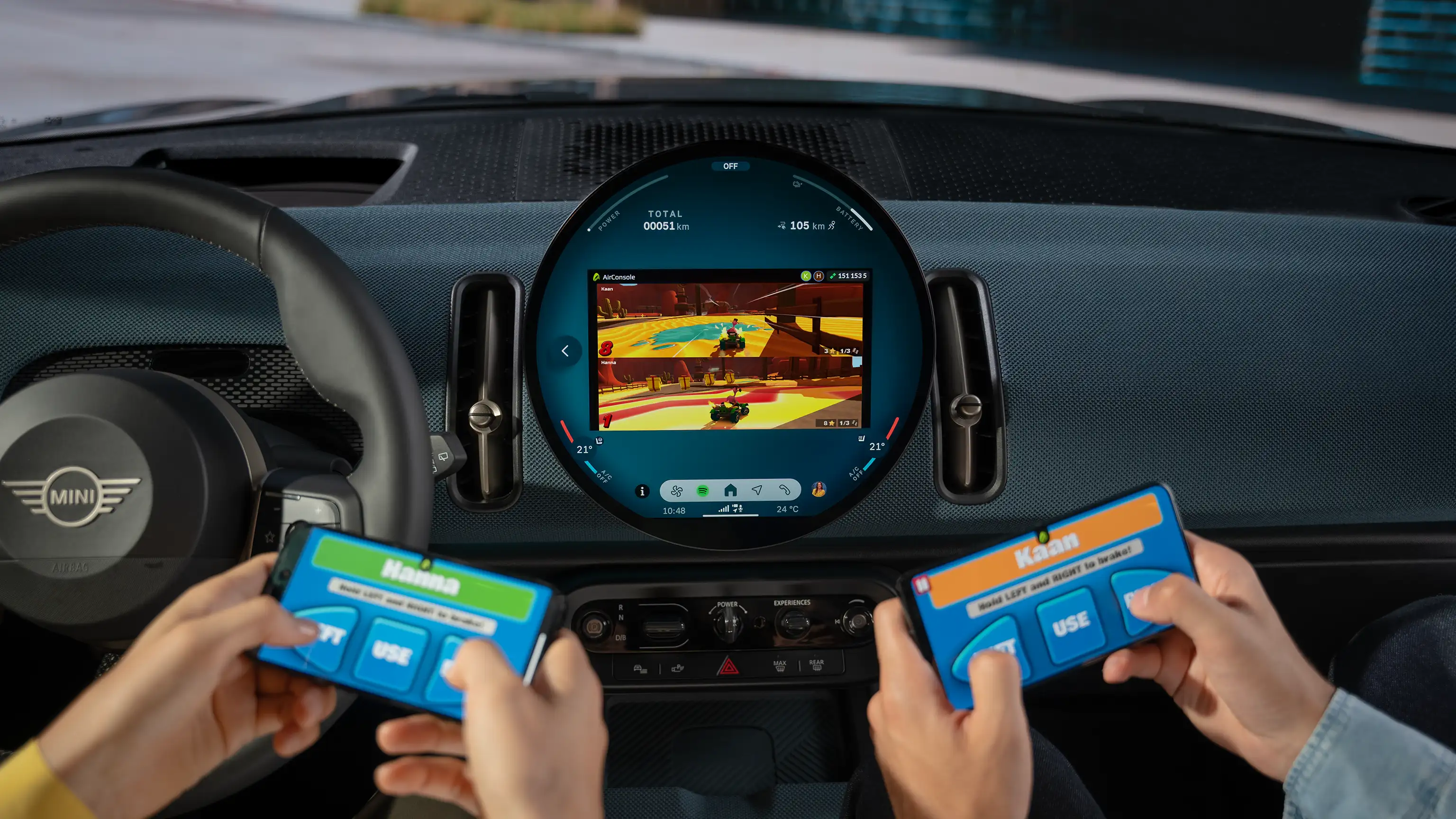 MINI Countryman Electric - entertainment
