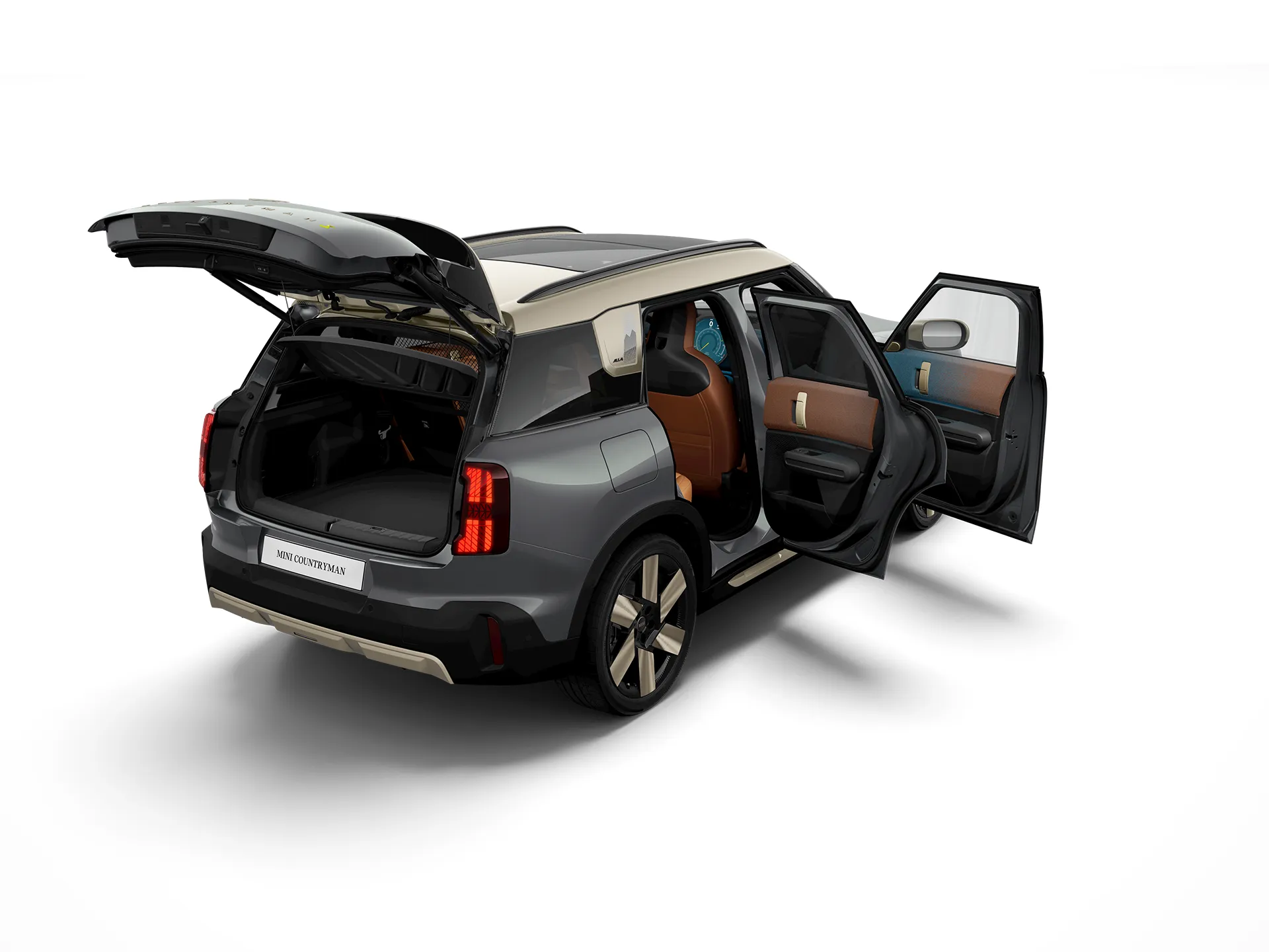 MINI Countryman Electric - minimalistisch interieur