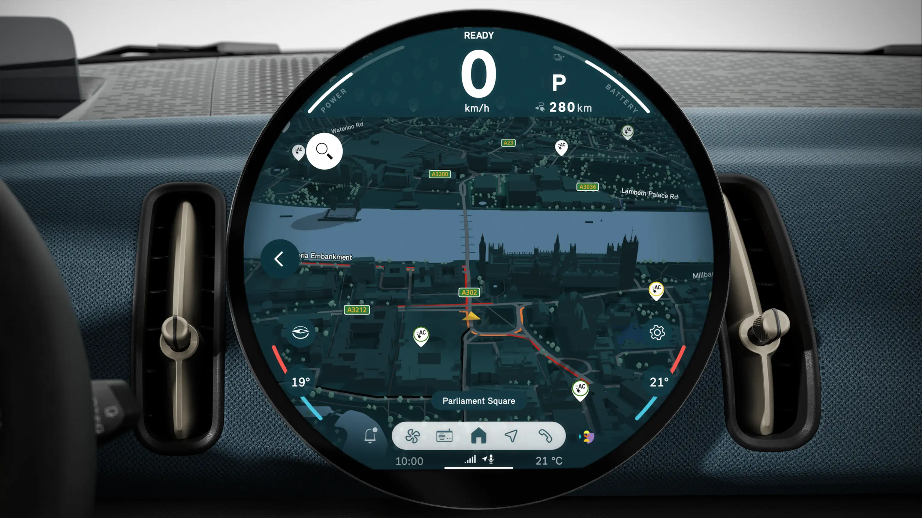 MINI Countryman Electric - navigatie