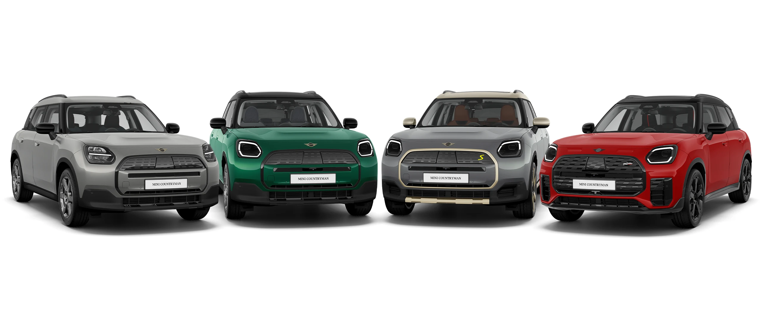 MINI Countryman Electric – équipement – teintes
