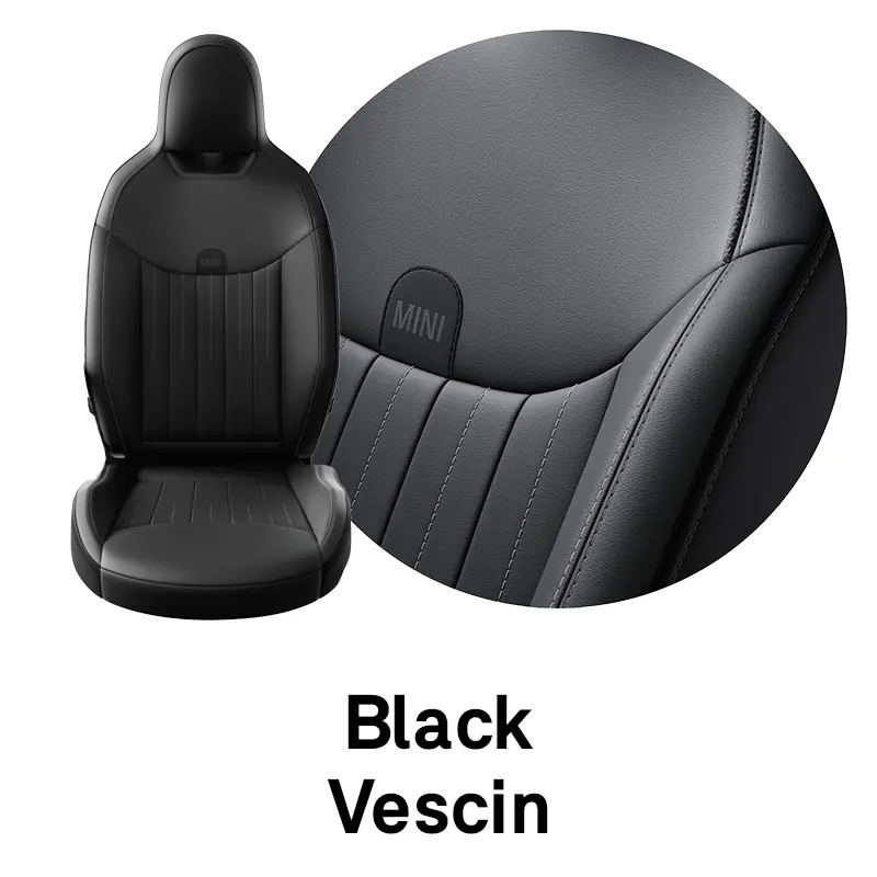 MINI bekleding: Black vescin