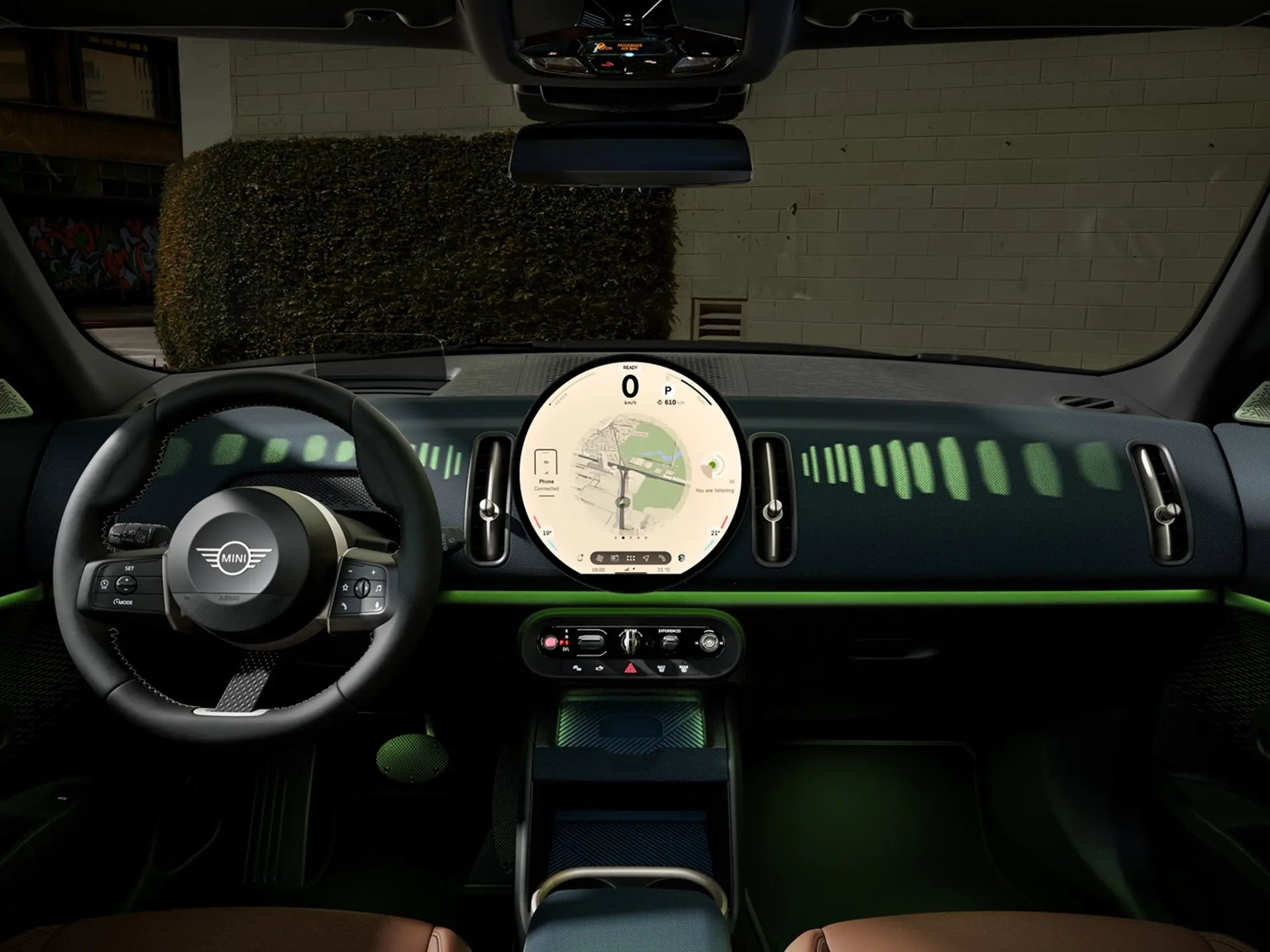 MINI Countryman - interieur - OLED-modi