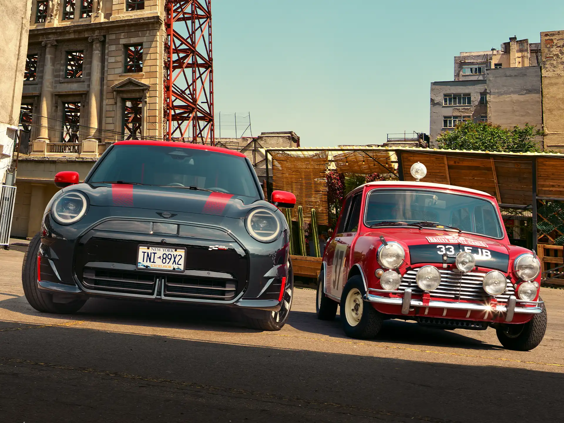 MINI John Cooper Works - Gezinsfoto