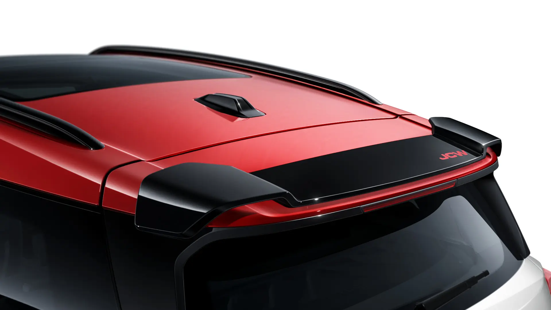 JCW Accessoires - Becquet de toit JCW noir brillant