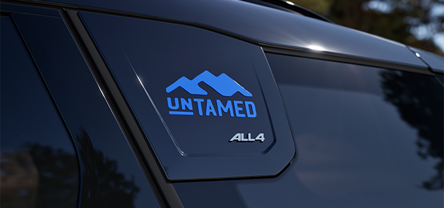 Photo du montant C de la MINI Countryman Untamed Edition.