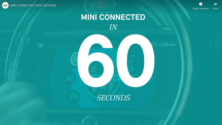 MINI Connected – navigation – application mobile