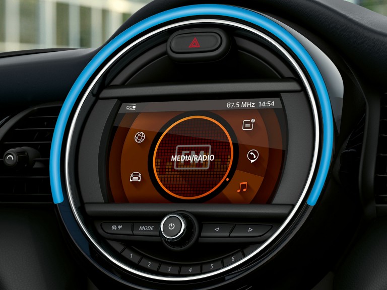 MINI Connected – packs MINI Connected – icône radio standard