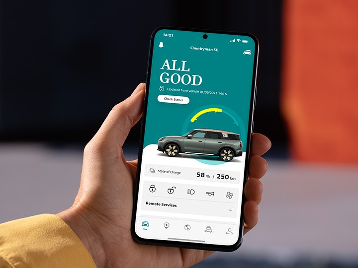 MINI Electromobilité - La MINI App