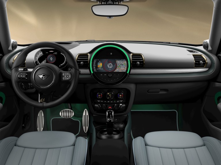 MINI Clubman Untold Edition – interieur – Sage Green zitplaatsen