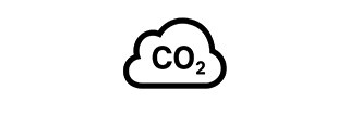 MINI elektromobiliteit - co2-symbool