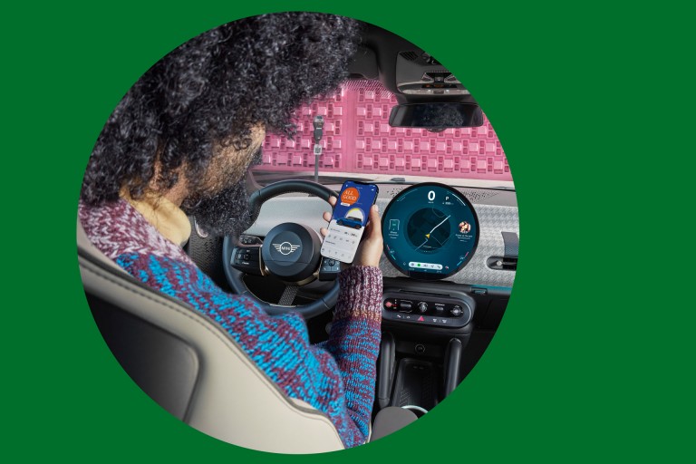 MINI Cooper Electric – mozaïek – digitale beleving
